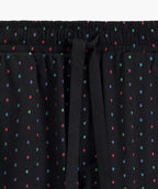 Pigiama uomo in cotone effetto pesca con pantaloni