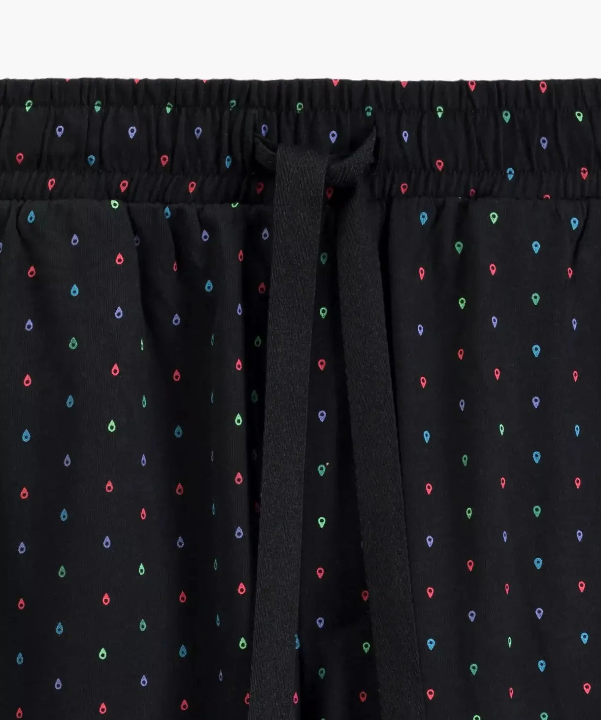 Pigiama uomo in cotone effetto pesca con pantaloni