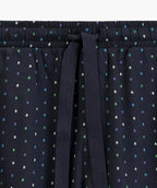 Pigiama uomo in cotone effetto pesca con pantaloni