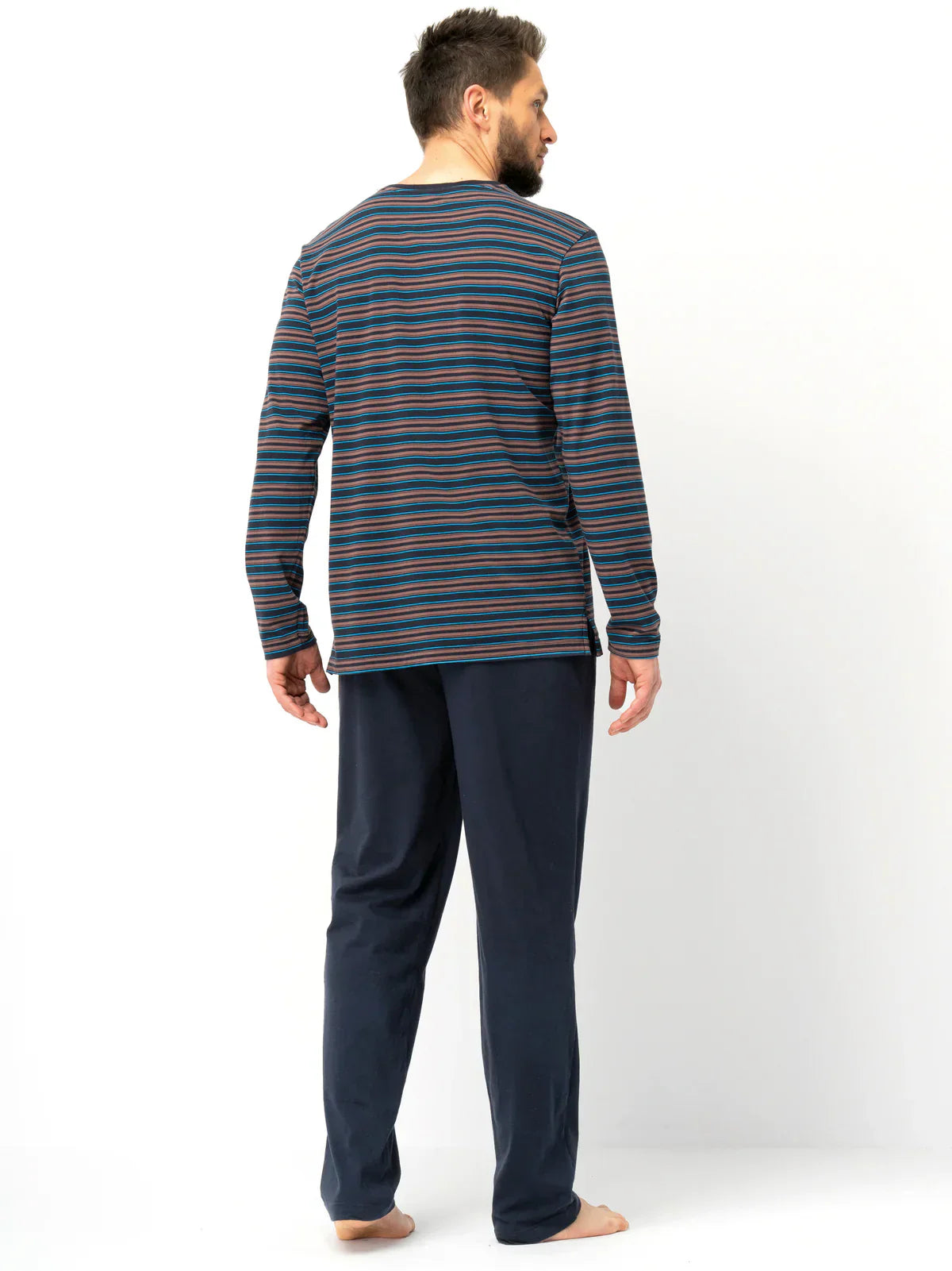 Pigiama uomo in cotone elasticizzato | mns 315