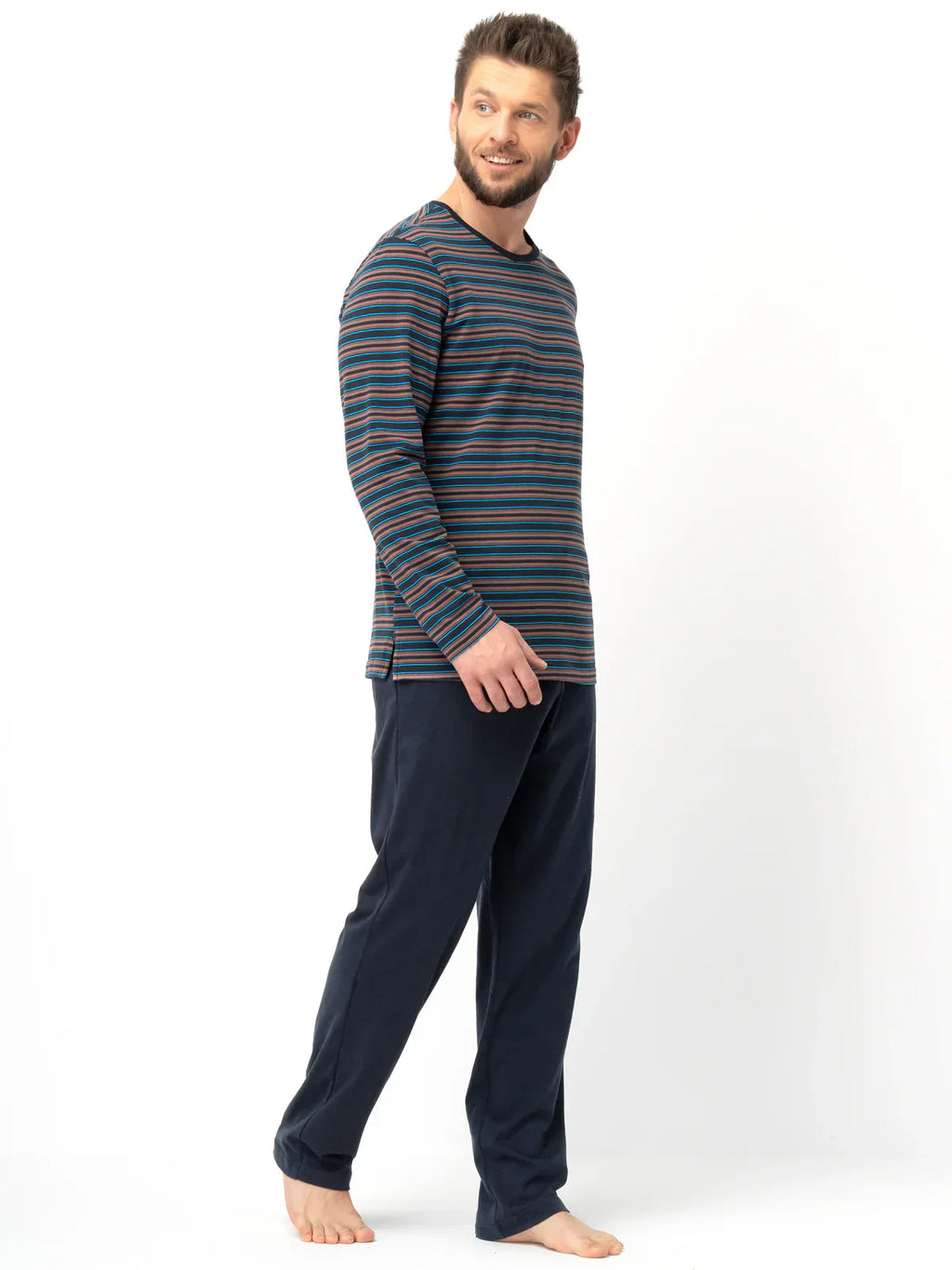 Pigiama uomo in cotone elasticizzato | mns 315