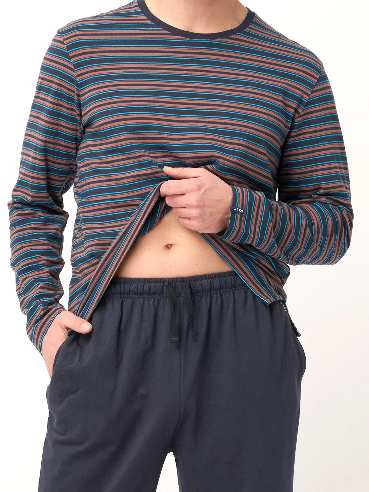 Pigiama uomo in cotone elasticizzato | mns 315