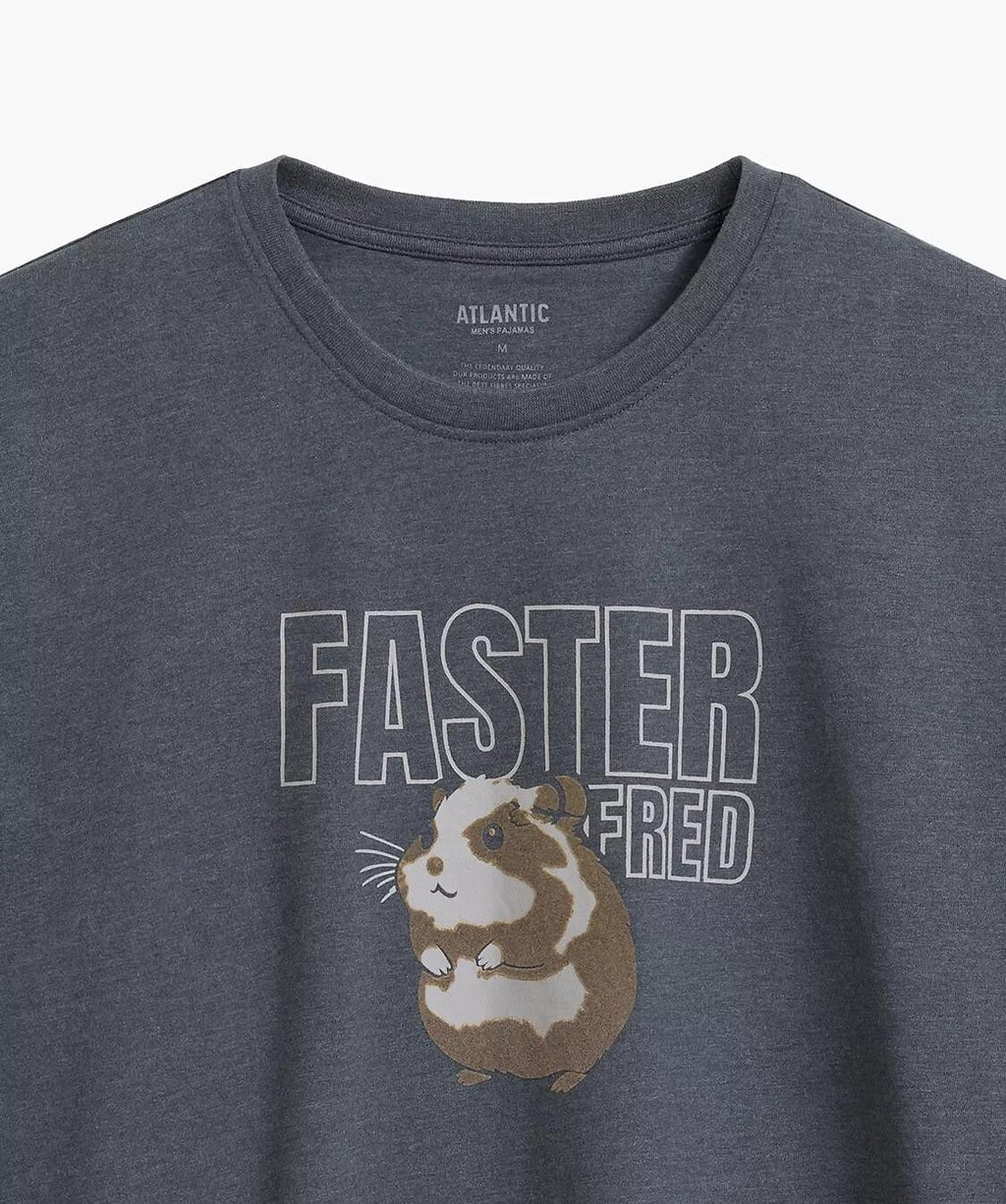 Pigiama da uomo in cotone elasticizzato - nmp-376