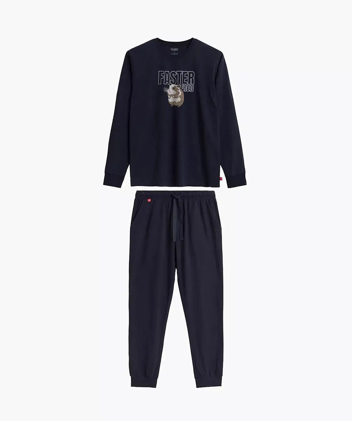 Pigiama da uomo in cotone elasticizzato - nmp-376