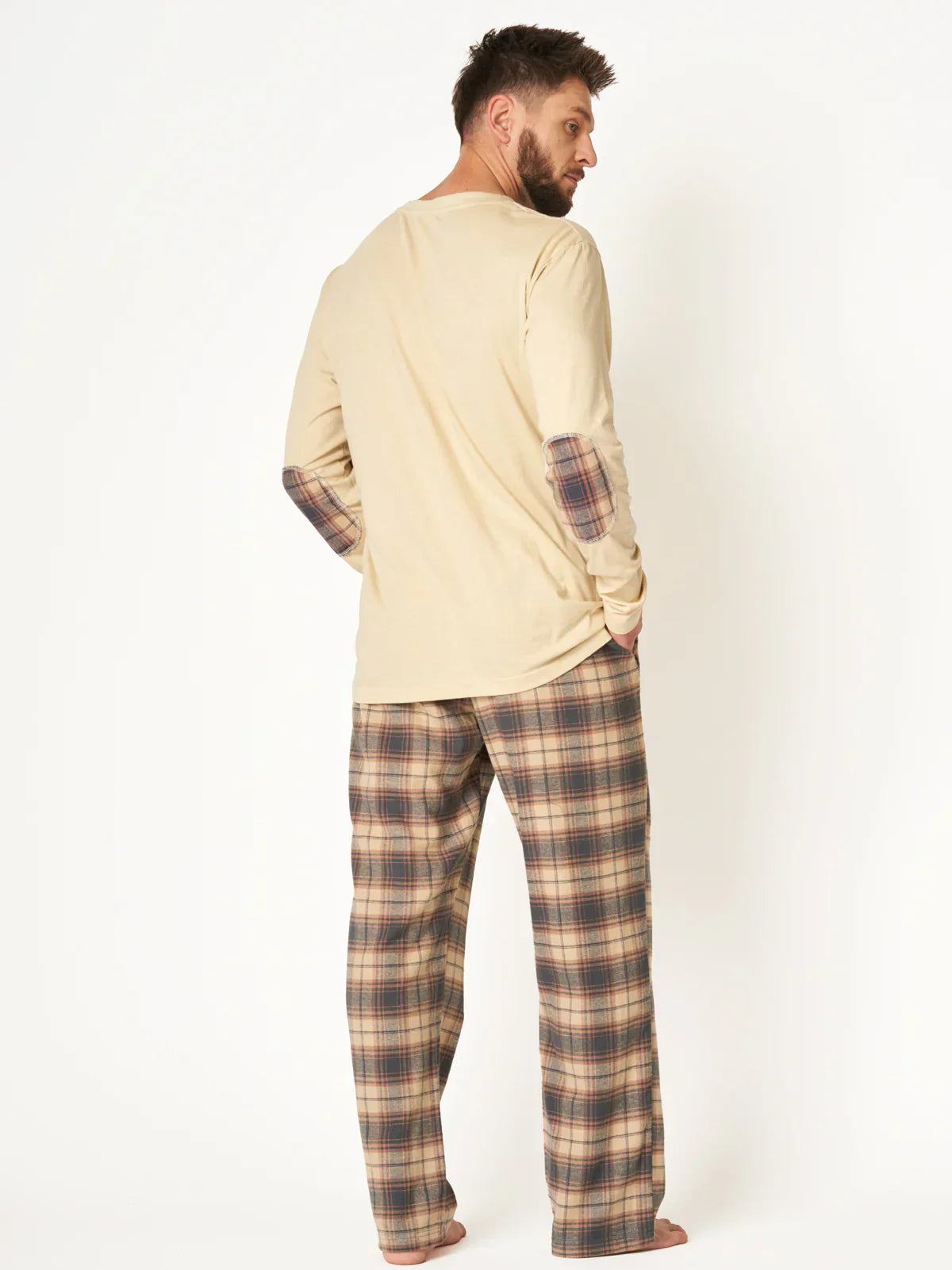 Pigiama uomo in cotone e flanella | mns 403