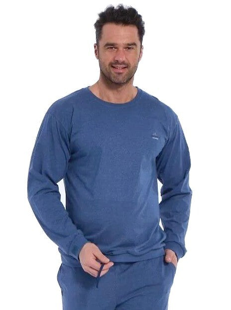 Pigiama da uomo in cotone - lofoten - maniche lunghe