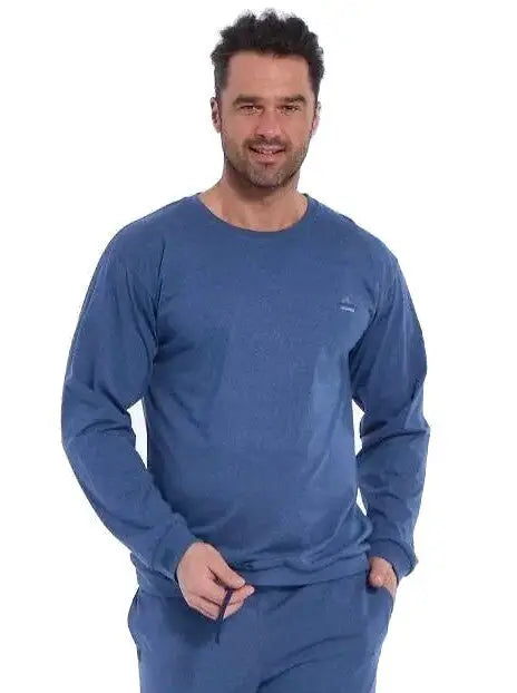 Pigiama da uomo in cotone - lofoten - maniche lunghe