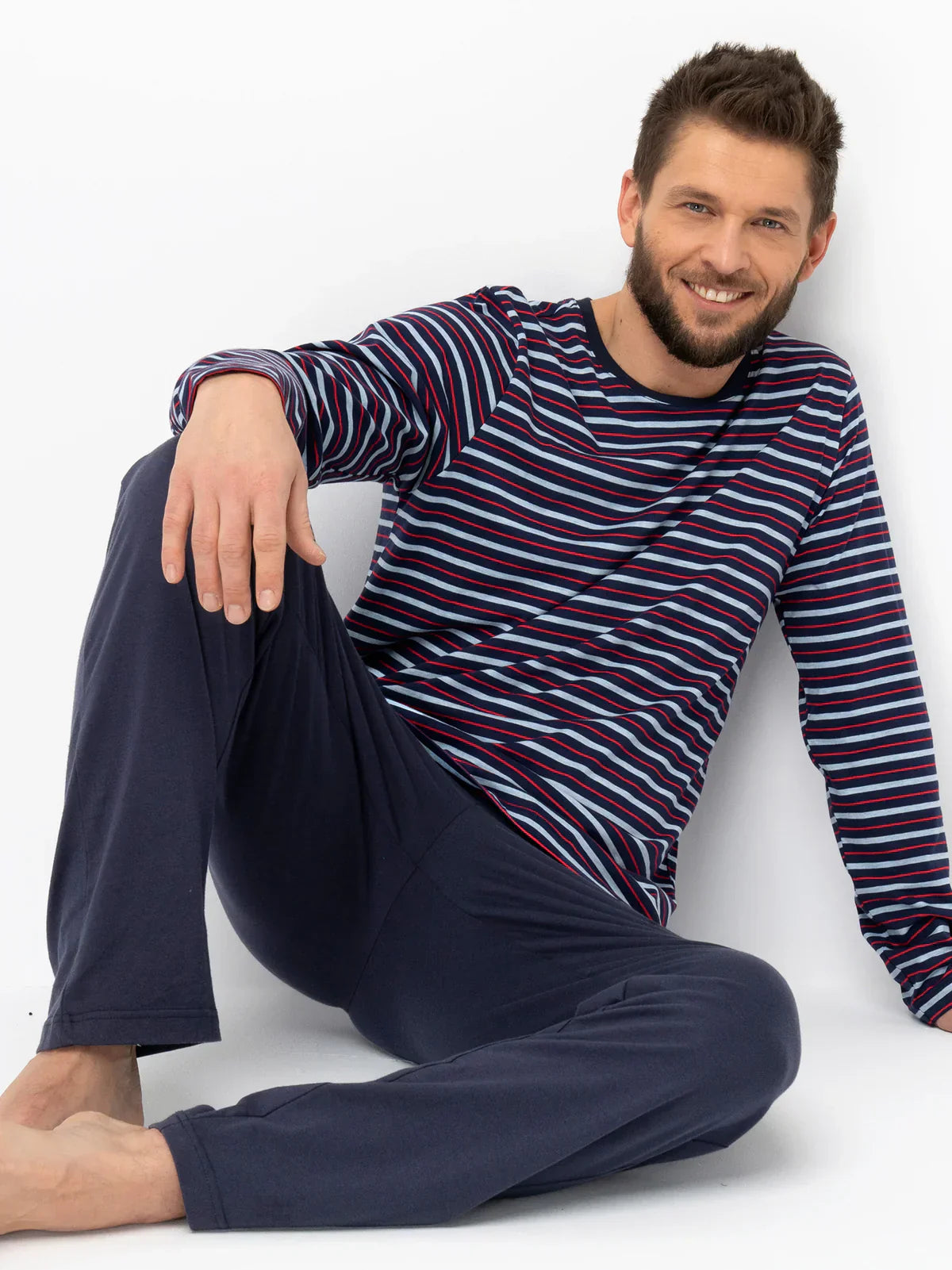 Pigiama uomo in cotone morbido | mns 316