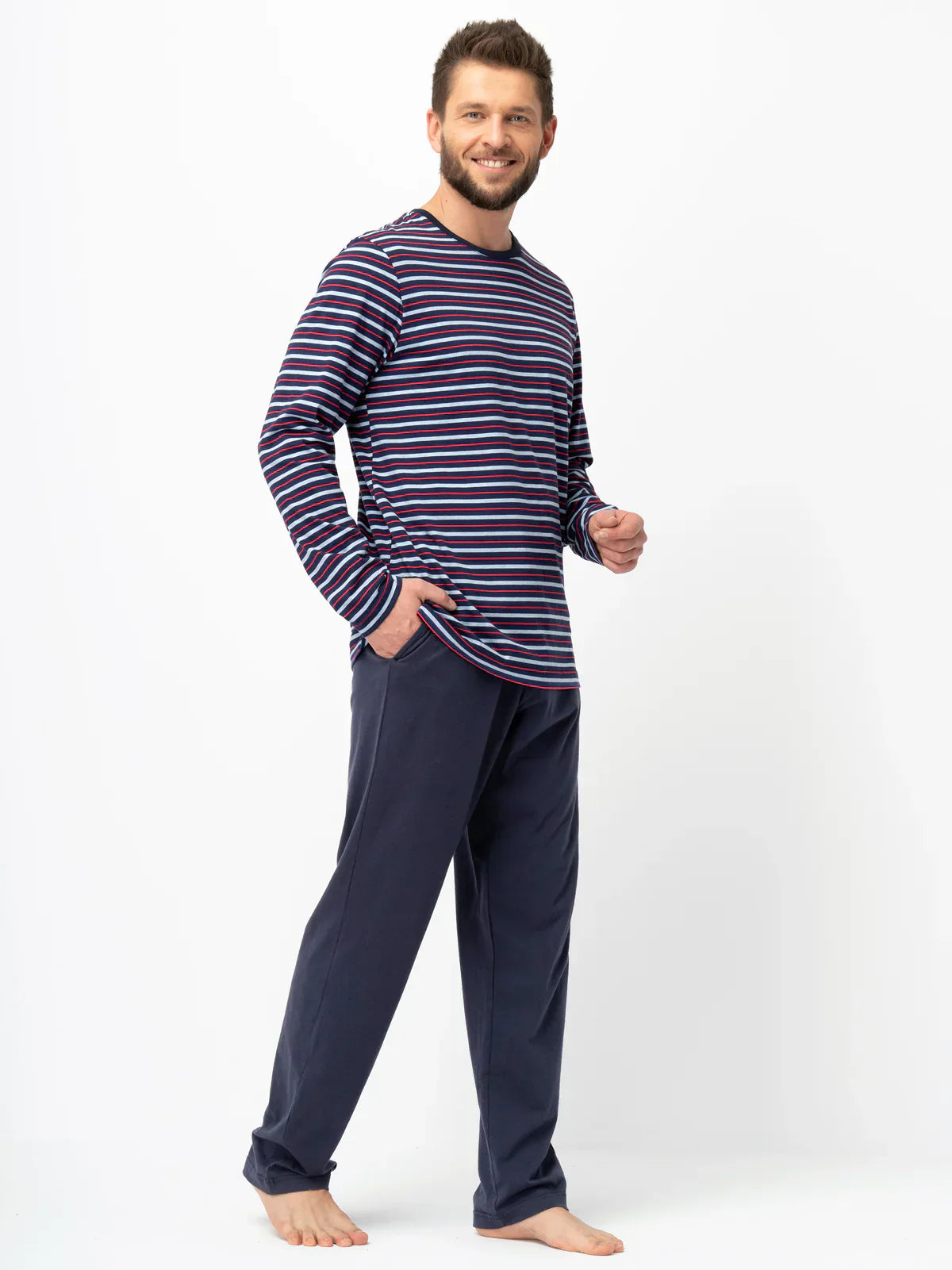 Pigiama uomo in cotone morbido | mns 316