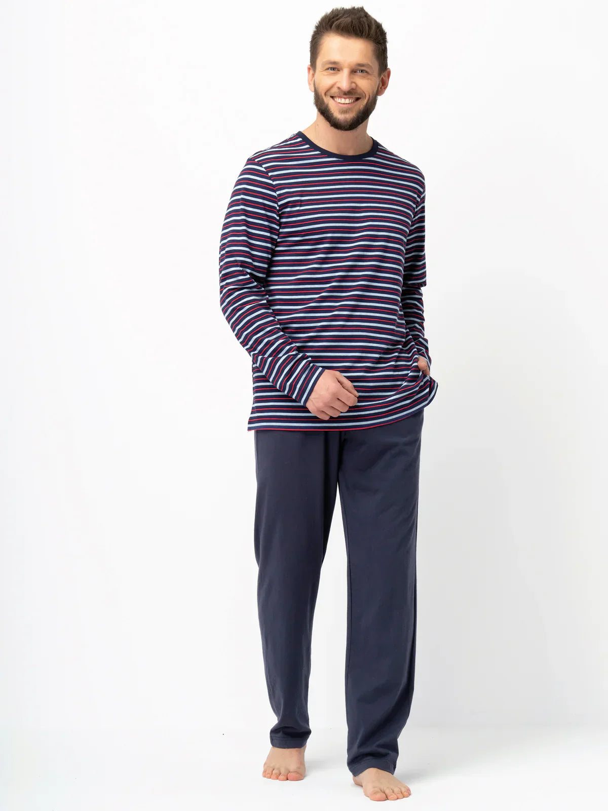 Pigiama uomo in cotone morbido | mns 316