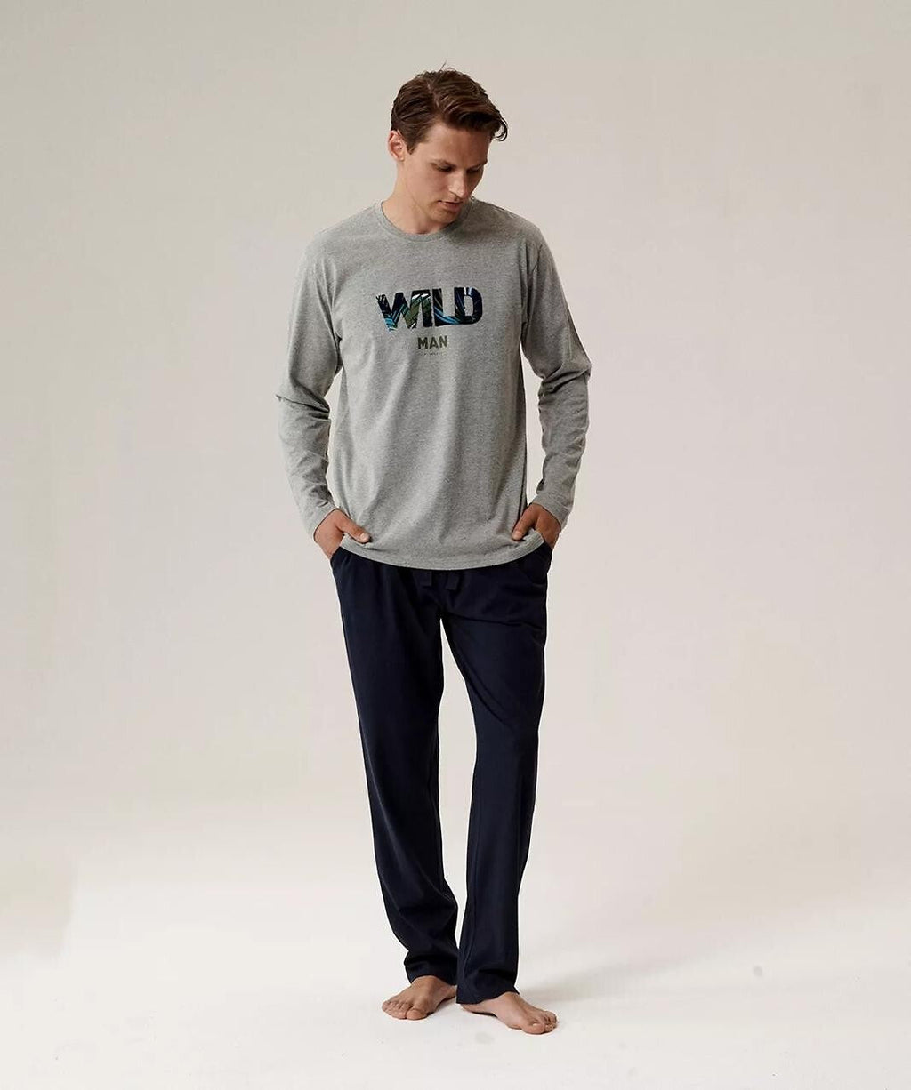 Pigiama da uomo in cotone - nmp-392