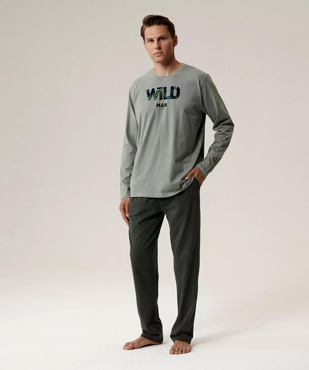 Pigiama da uomo in cotone - nmp-392