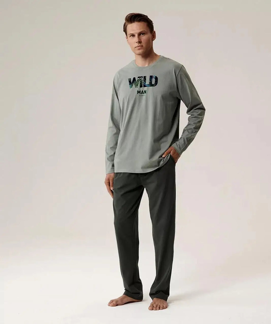 Pigiama da uomo in cotone - nmp-392