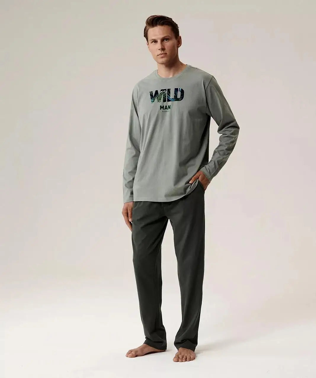 Pigiama da uomo in cotone - nmp-392