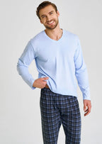 Pigiama uomo in cotone – stile classico e comfort totale