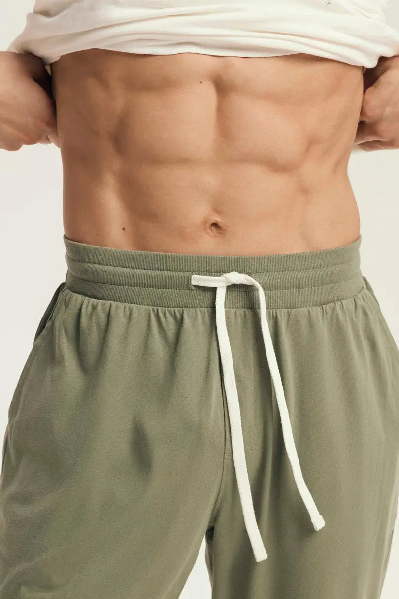 Pigiama uomo in cotone stile jogger con stampa mappa | local