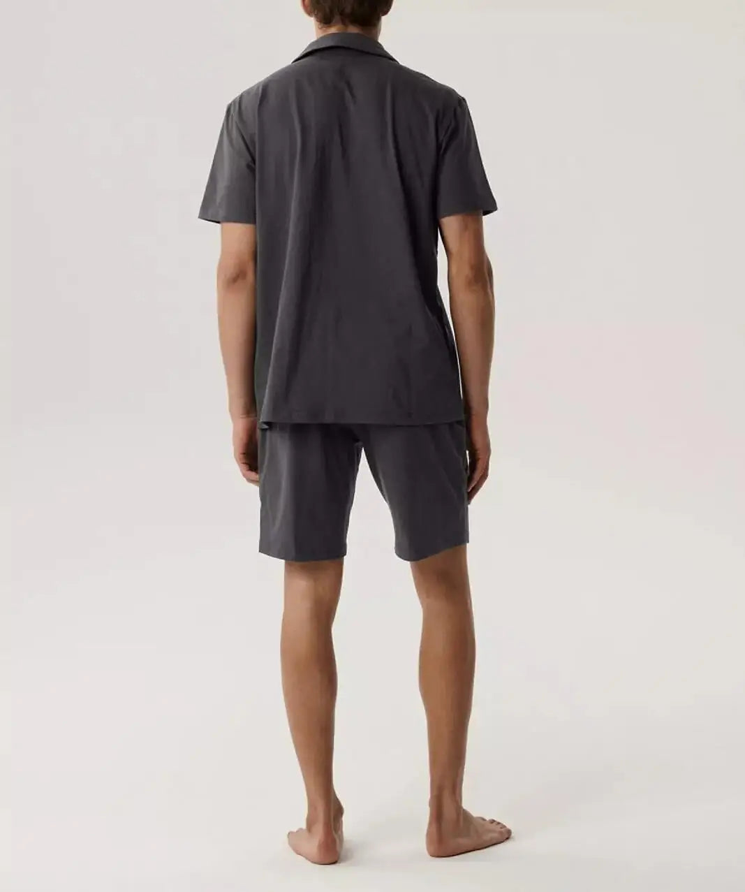 Pigiama da uomo estivo aperto con bottoni - jack - bnmp-003