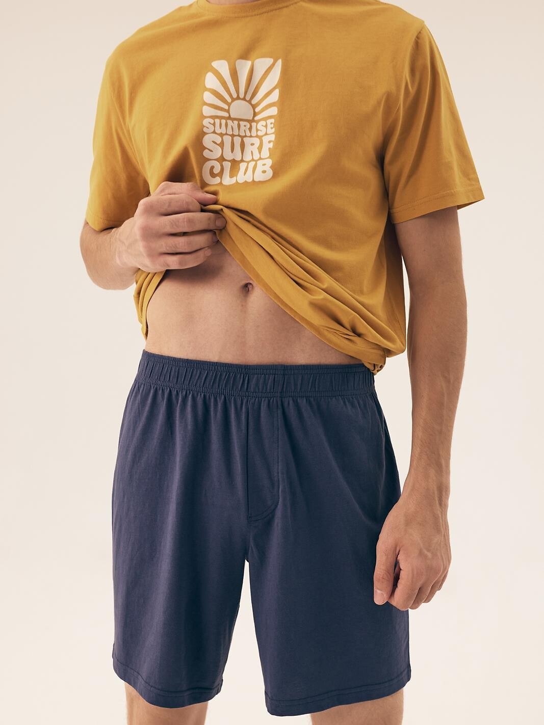 Pigiama da uomo estivo in cotone 100% - sun