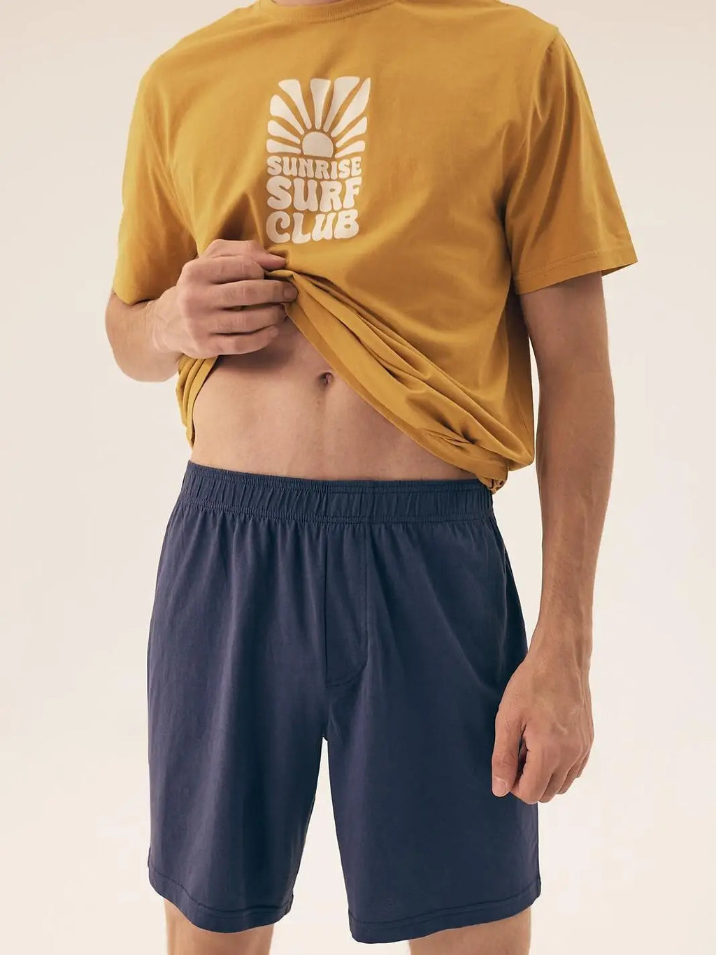 Pigiama da uomo estivo in cotone 100% - sun