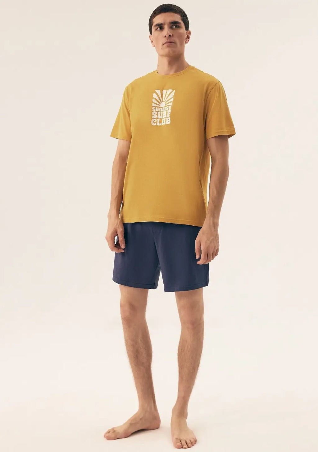 Pigiama da uomo estivo in cotone 100% - sun