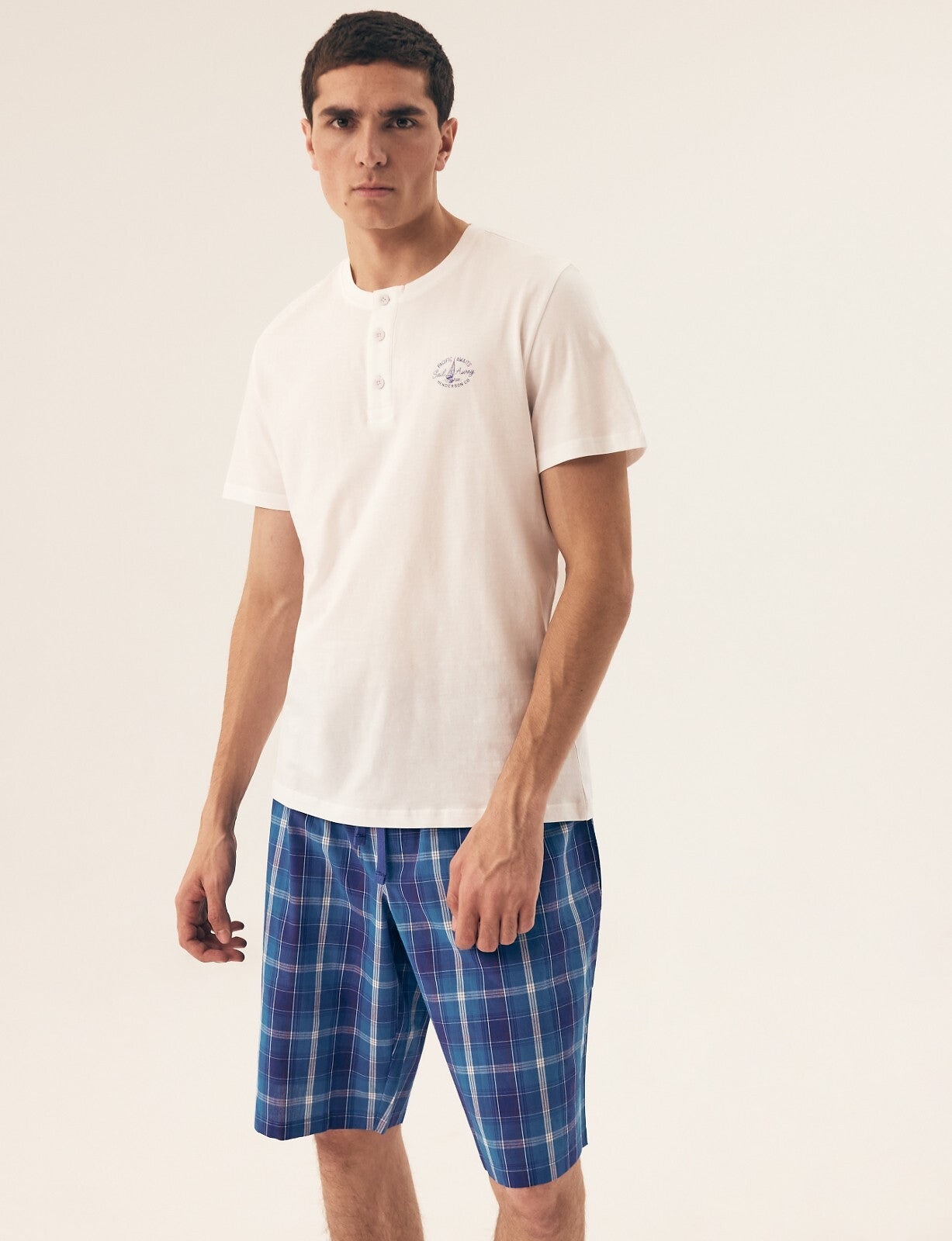 Pigiama uomo estivo in cotone premium - dock