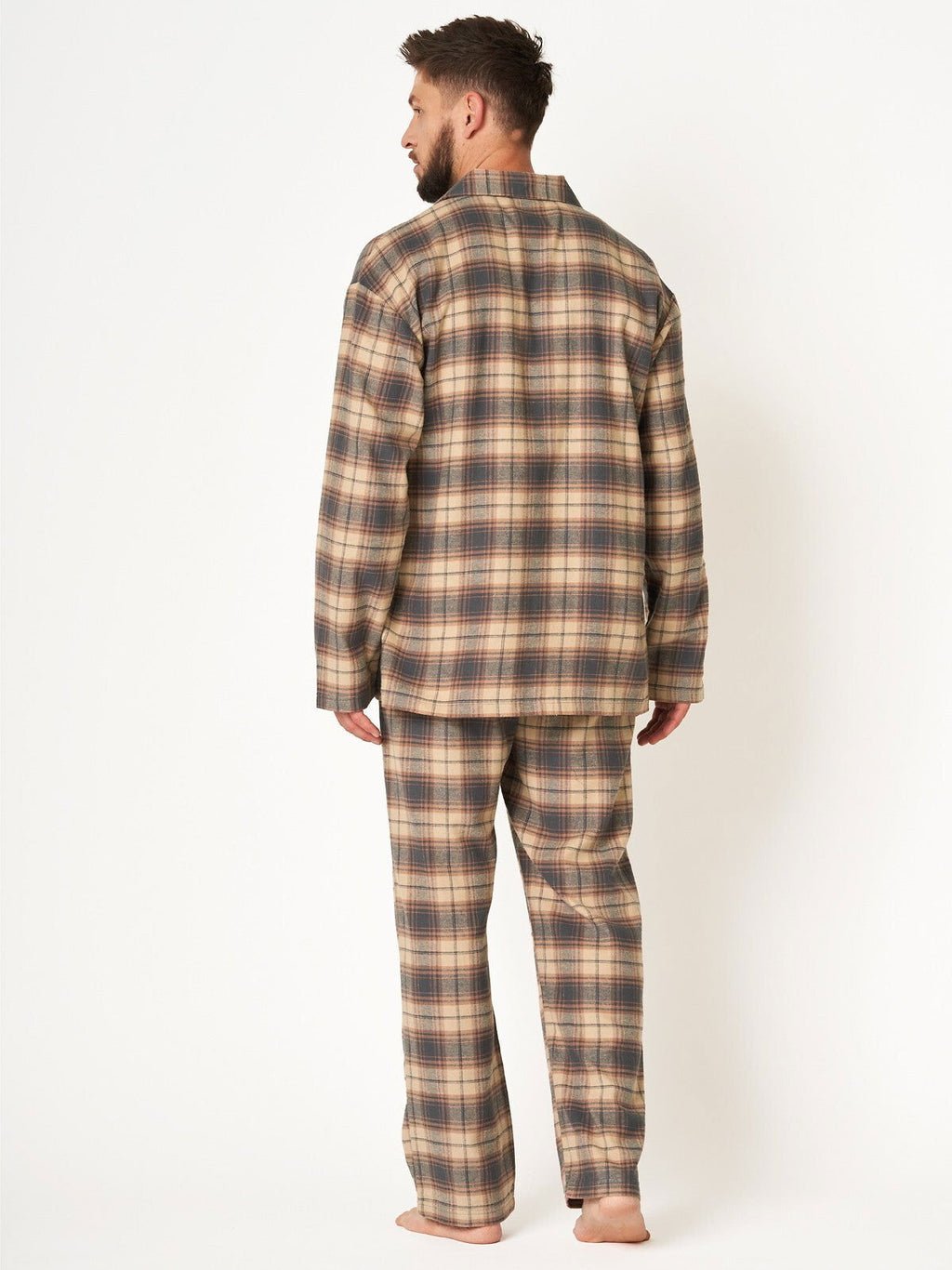 Pigiama uomo in flanella di cotone - gregory