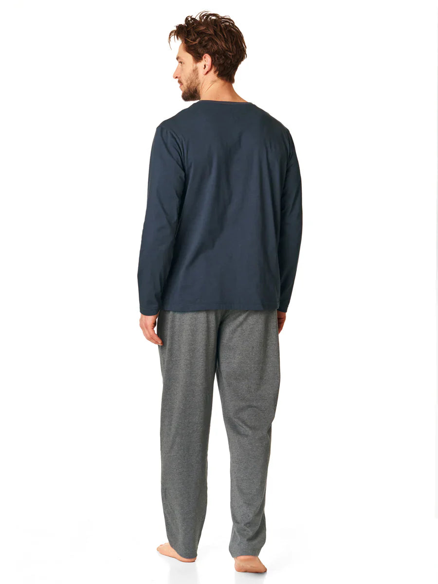 Pigiama uomo in cotone elasticizzato - mns 862