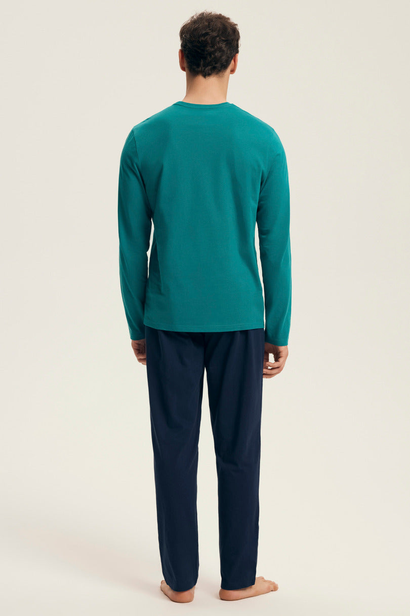 Pigiama uomo in cotone stile sportivo | vise