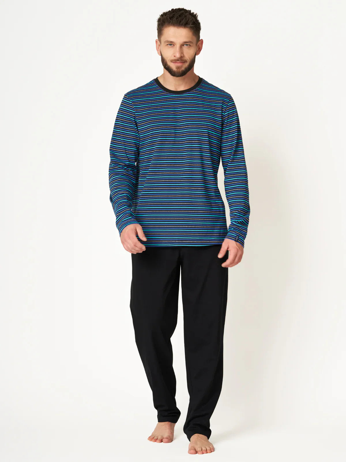Pigiama uomo in puro cotone - mns 384