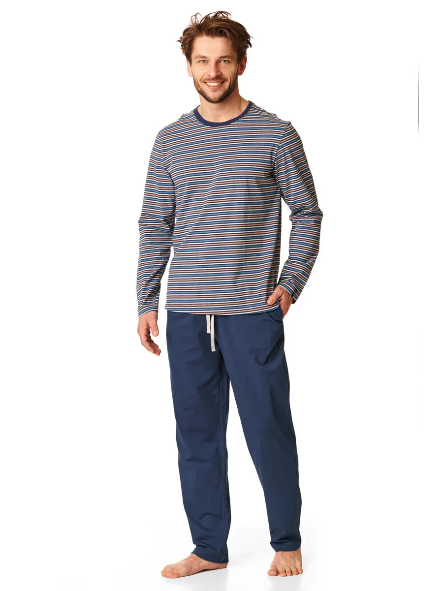 Pigiama uomo in puro cotone | mns 384