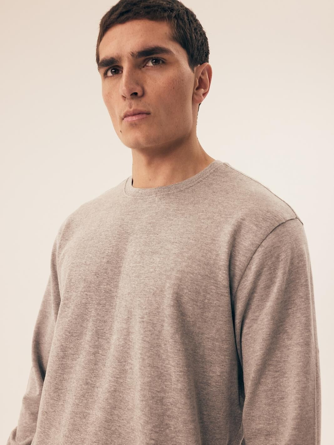 Pigiama da uomo in morbido cotone con interno felpato