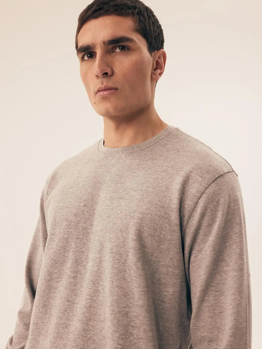 Pigiama da uomo in morbido cotone con interno felpato