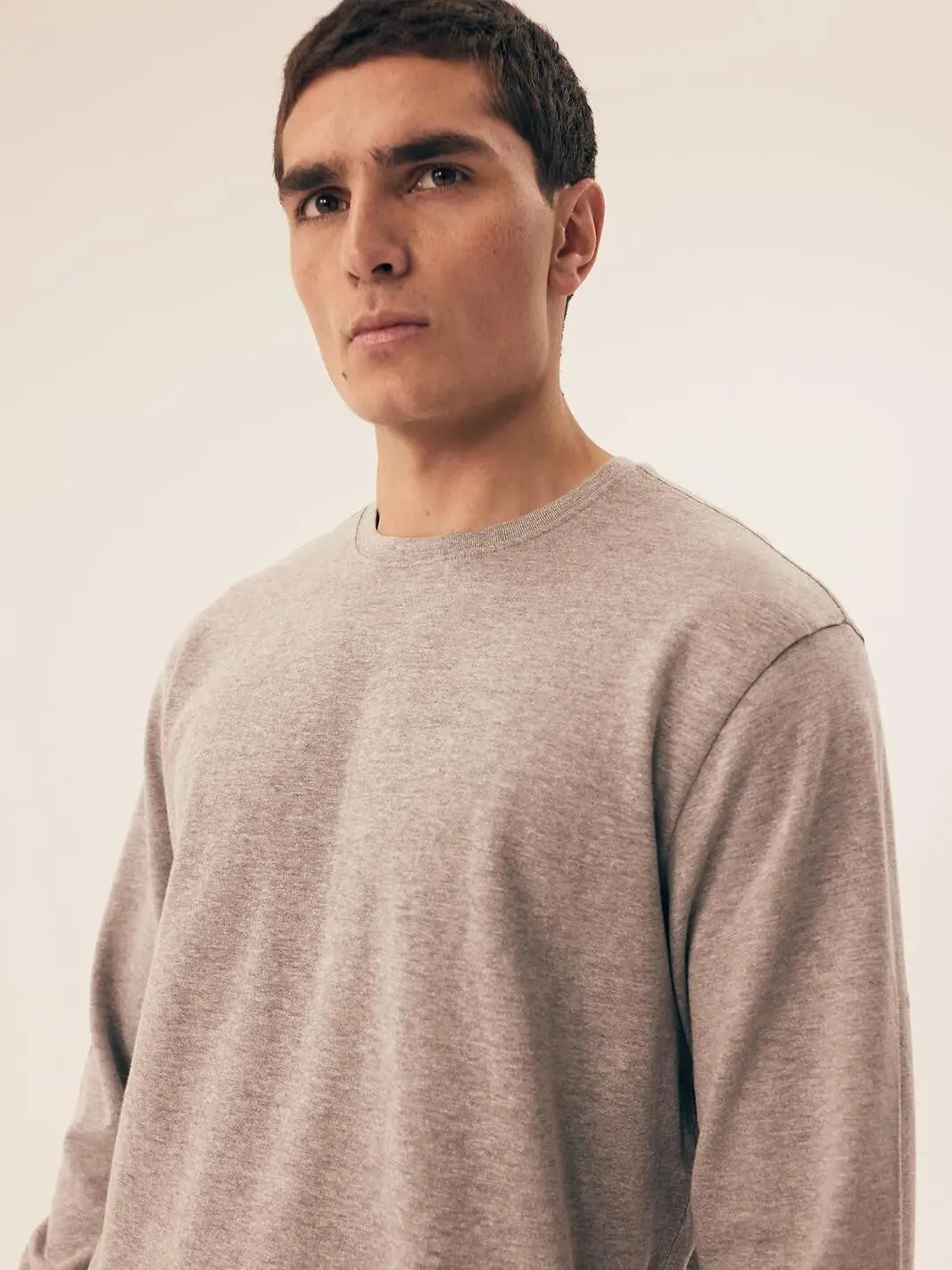 Pigiama da uomo in morbido cotone con interno felpato