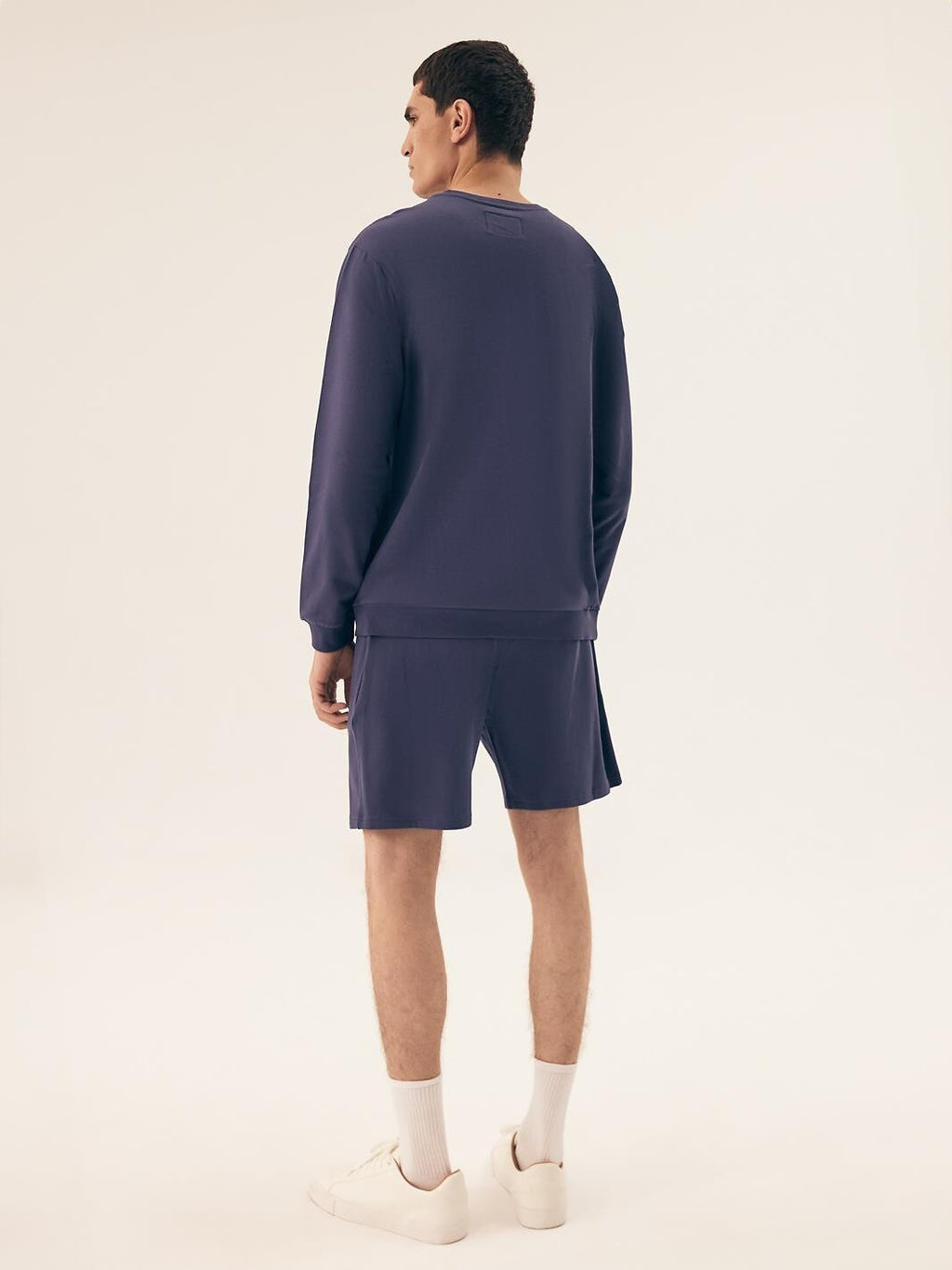 Pigiama da uomo in morbido cotone con interno felpato