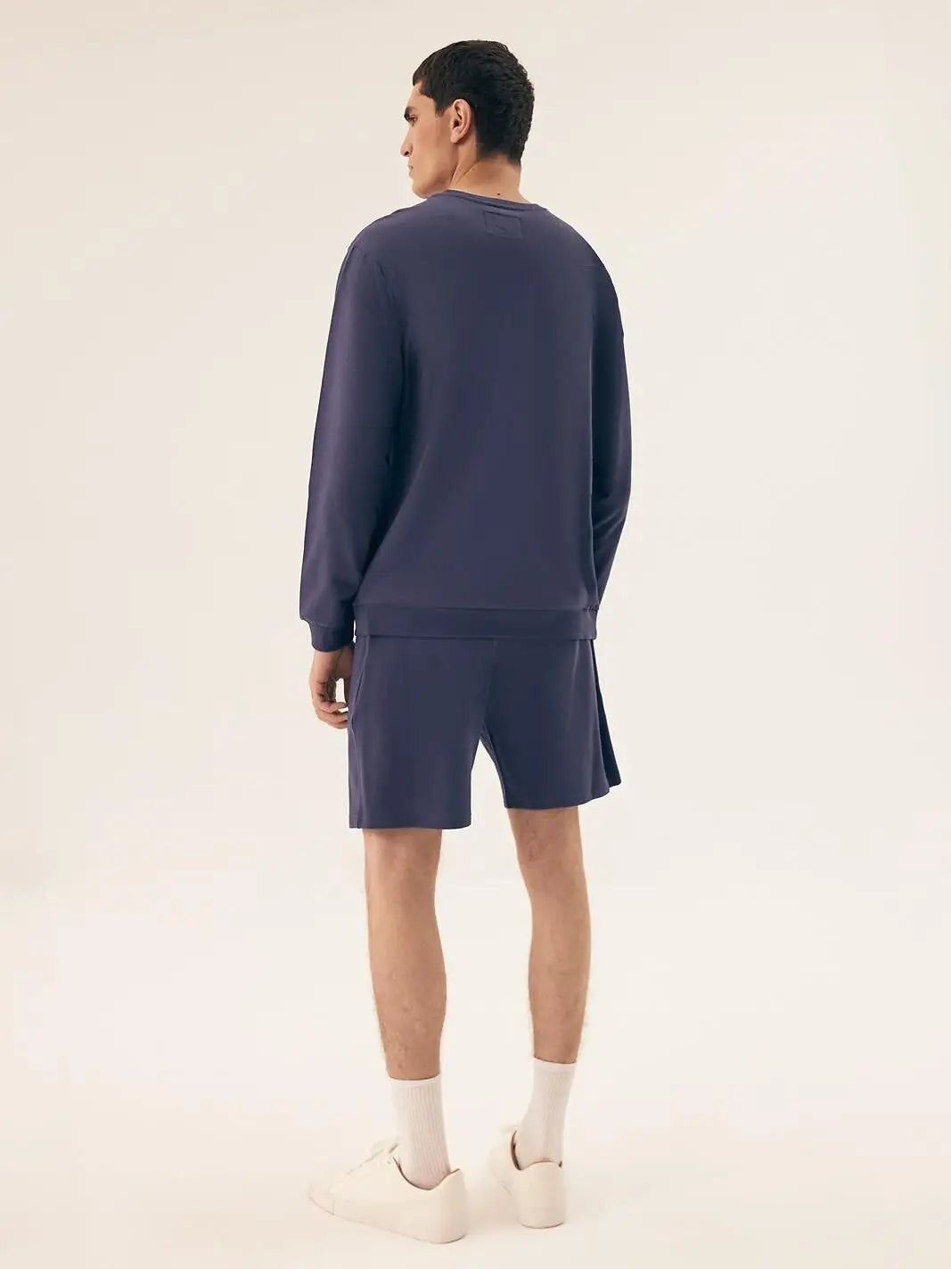 Pigiama da uomo in morbido cotone con interno felpato