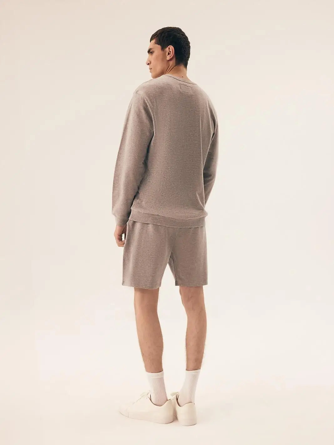 Pigiama da uomo in morbido cotone con interno felpato