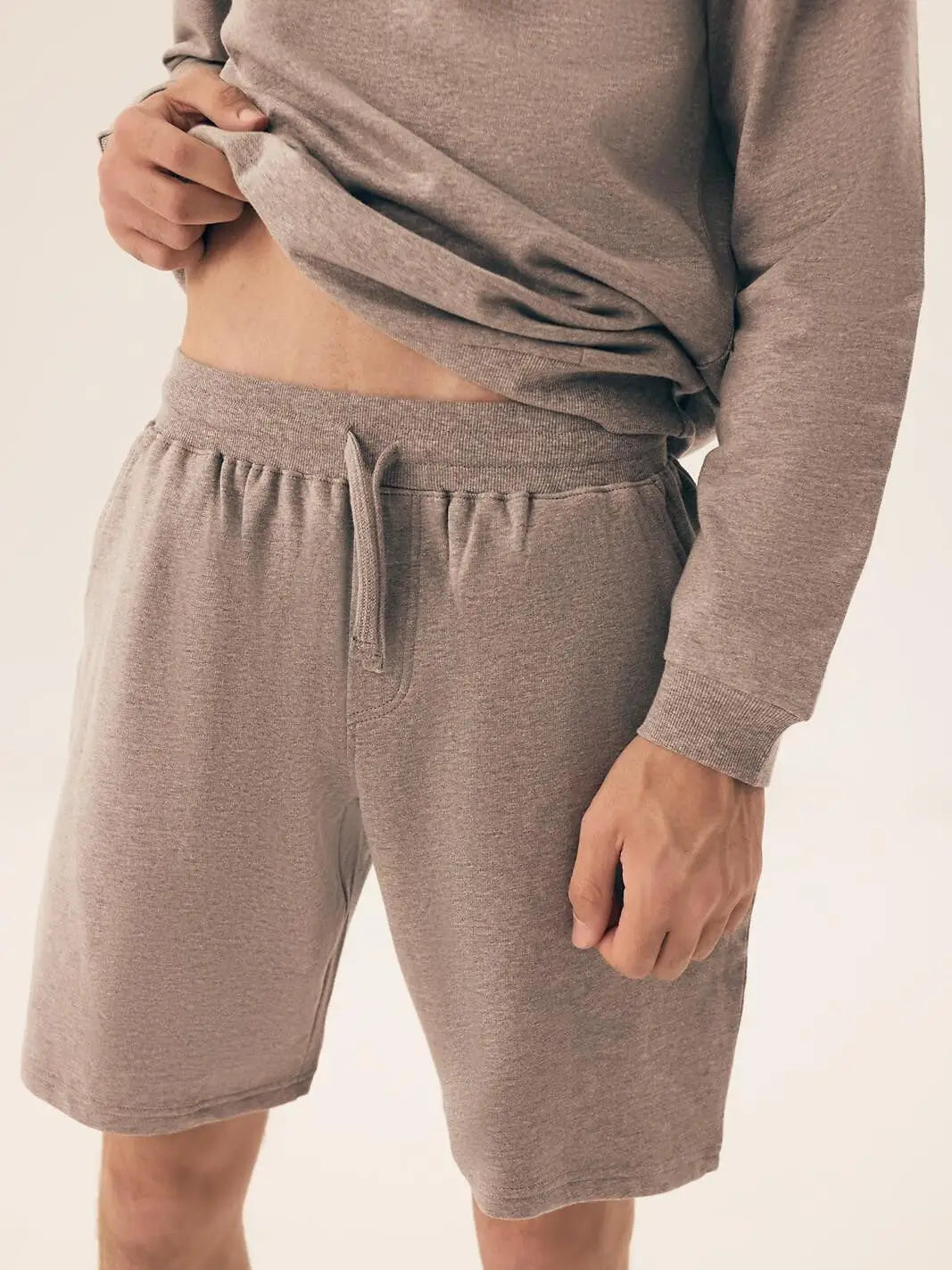 Pigiama da uomo in morbido cotone con interno felpato