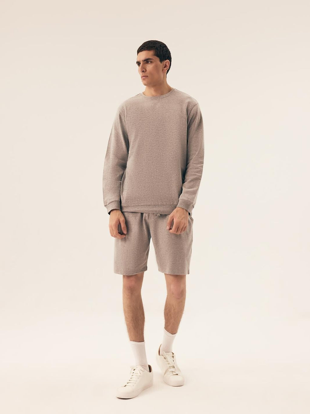 Pigiama da uomo in morbido cotone con interno felpato