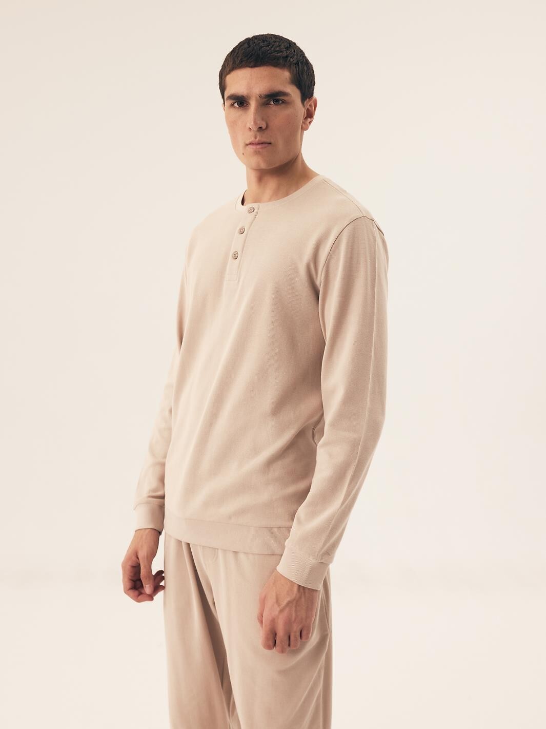 Pigiama da uomo in puro cotone - desert