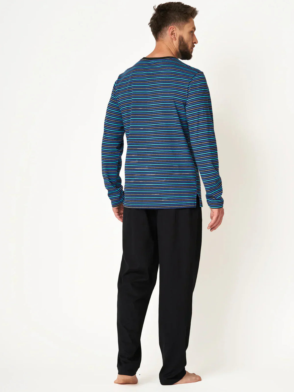 Pigiama uomo in puro cotone | mns 384 b