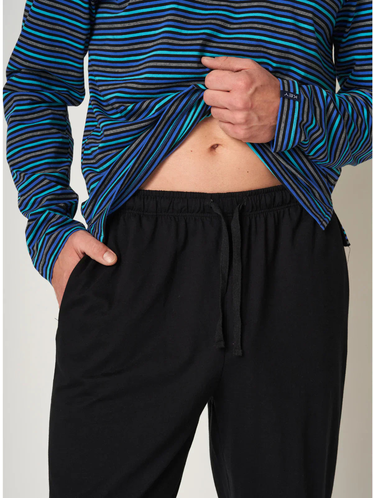 Pigiama uomo in puro cotone | mns 384 b