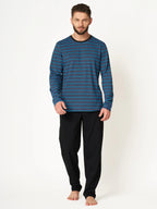 Pigiama uomo in puro cotone | mns 384 b