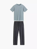 Pigiama uomo in puro cotone – soft touch cotone effetto