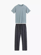 Pigiama uomo in puro cotone – soft touch cotone effetto