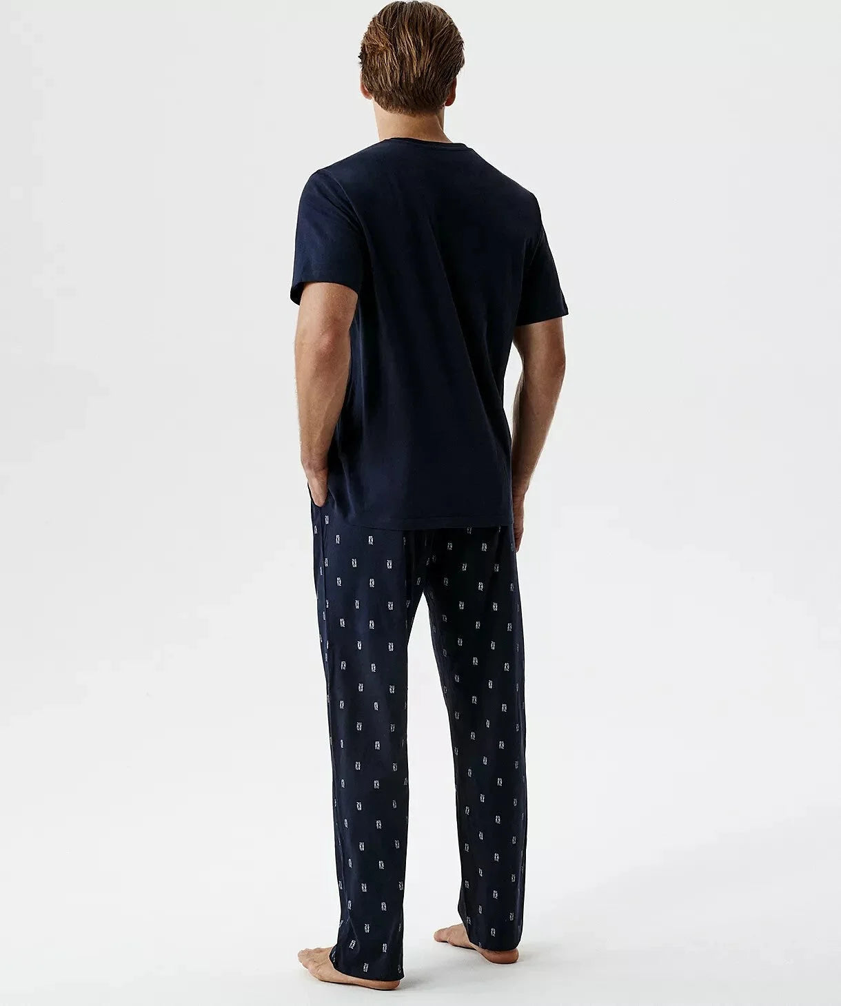 Pigiama uomo in puro cotone – soft touch cotone effetto