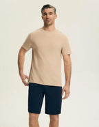 Pin - pigiama da uomo corto in 100% cotone - 44609
