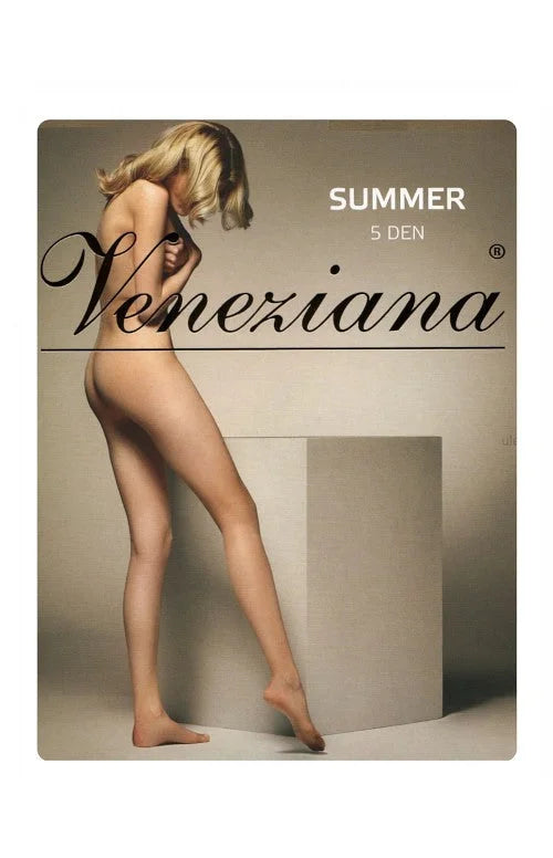 Rajstopy veneziana summer 5 den 2-4 nero/czarny