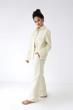 Raven | pigiama donna classico in cotone a righe