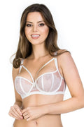 Reggiseno balconcino soft - delice - bianco