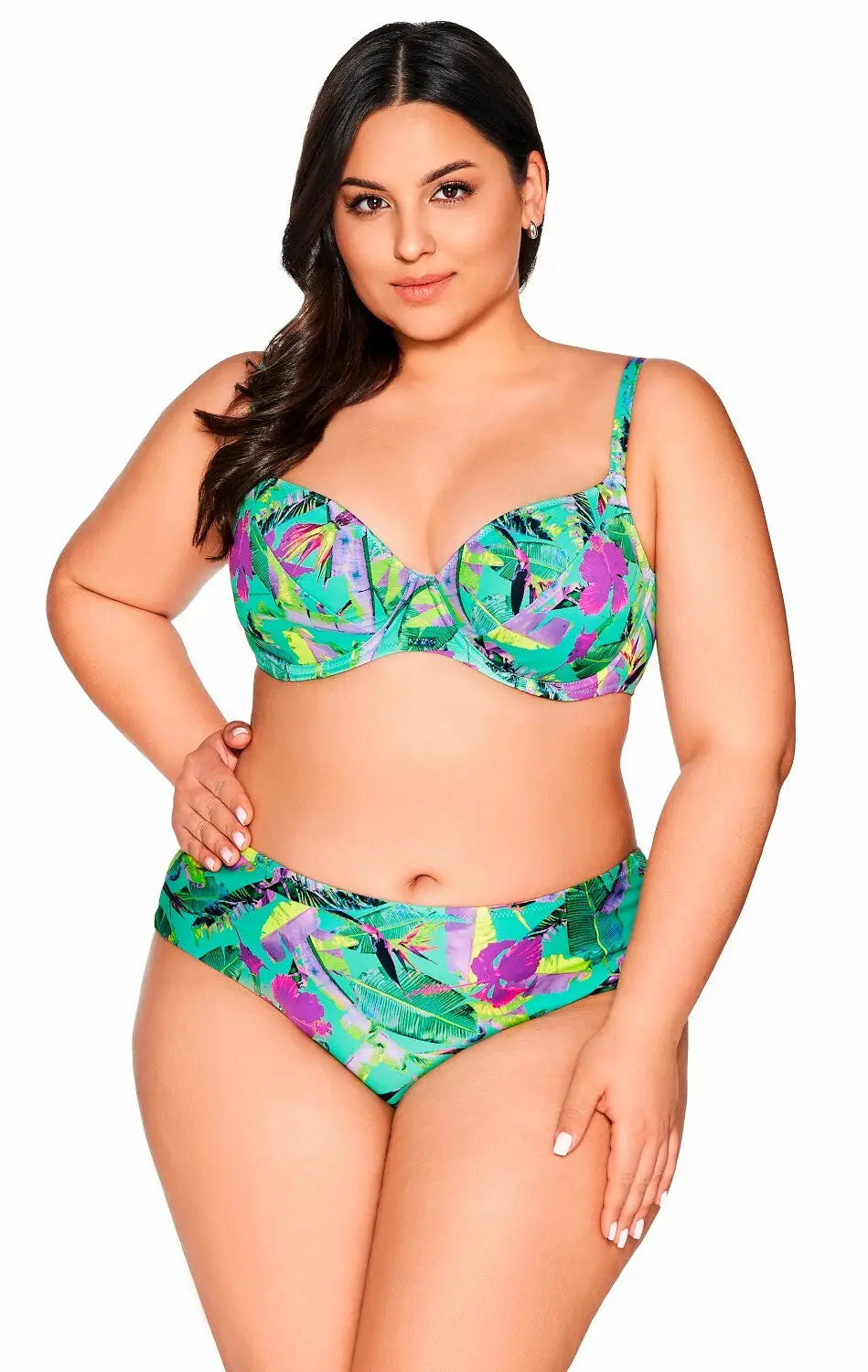 Reggiseno per bikini coppe non imbottite con ferretto